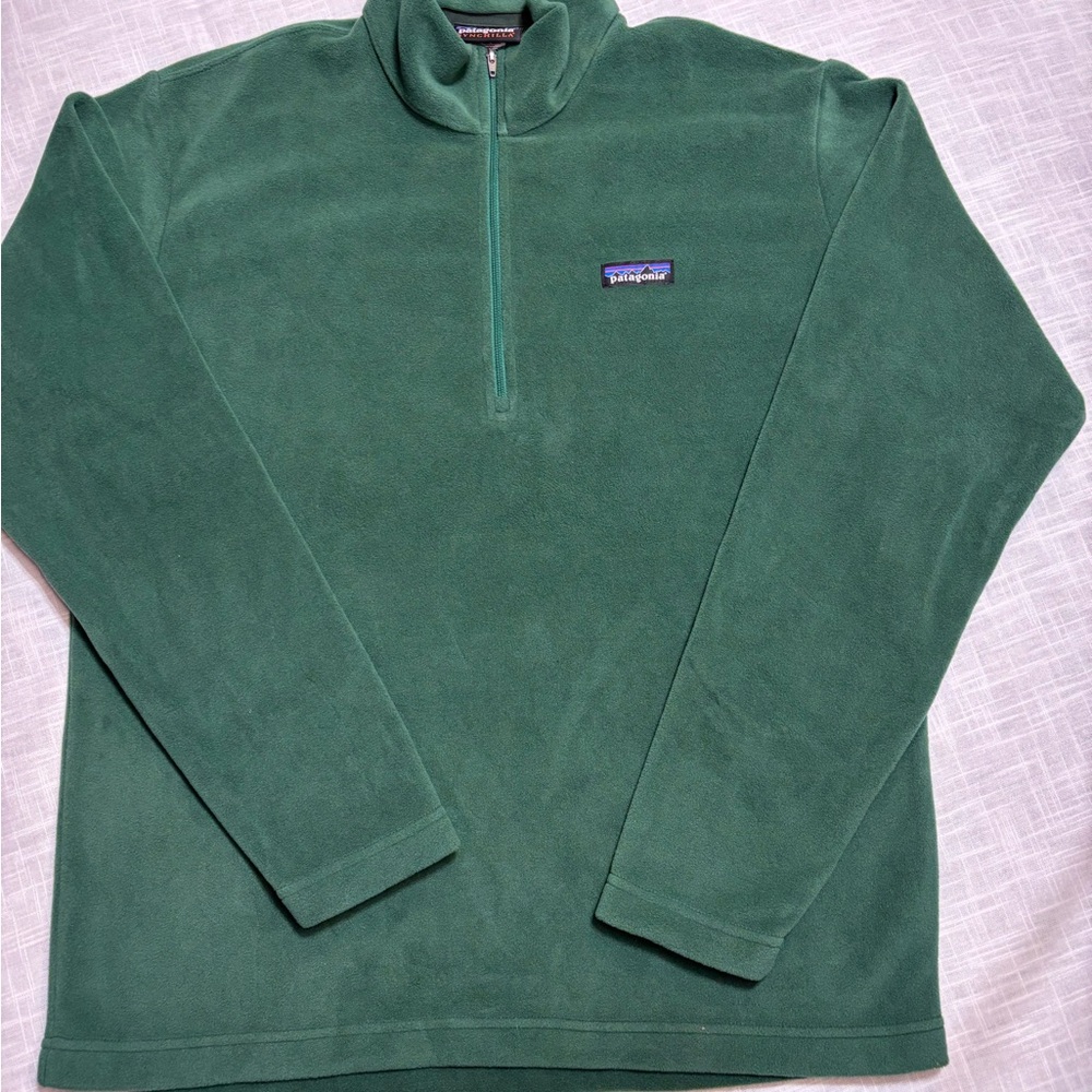 Patagonia Synchilla Forest Green Pullover